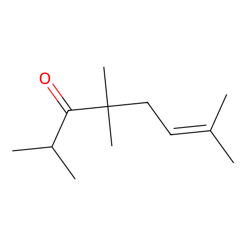 6-Octen-3-one, 2,4,4,7-tetramethyl- structure