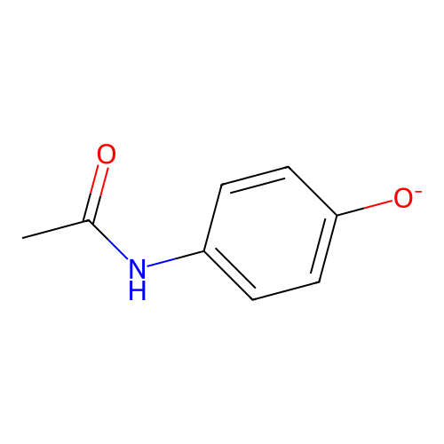 4-Acetamidophenolate structure
