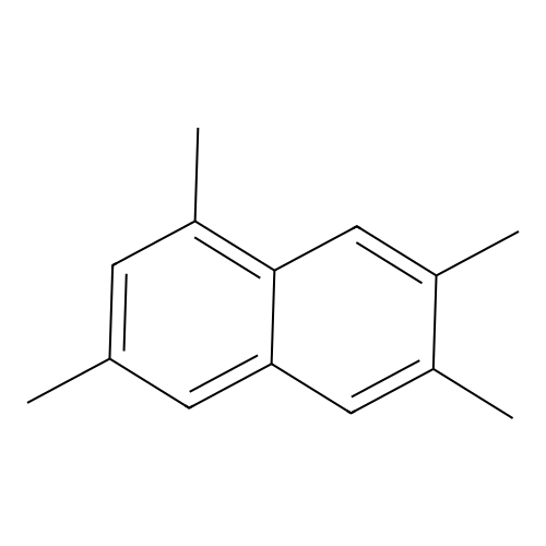Naphthalene, 1,3,6,7-tetramethyl structure