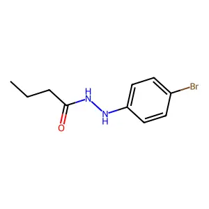 N-(4-Bromophenyl)butanehydrazonic acid structure