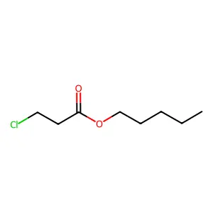 Pentyl 3-chloropropanoate structure