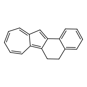 Naphth(2,1-a)azulene, 5,6-dihydro- structure