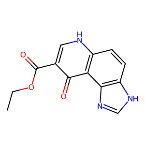 Ethyl 9-oxo-3,6-dihydroimidazo[4,5-f]quinoline-8-carboxylate structure