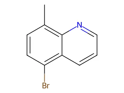 5-Bromo-8-methylquinoline structure