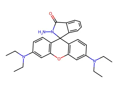 Rhodamine B Hydrazide structure