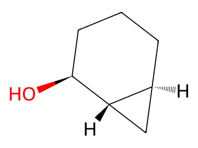 Bicyclo(4.1.0)heptan-2-ol structure