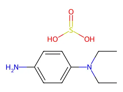 4-Amino-N,N-diethylaniline sulphite structure