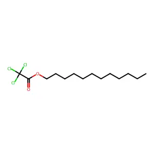 Dodecyl trichloroacetate structure