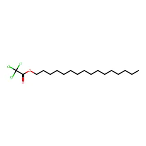 Hexadecyl trichloroacetate structure