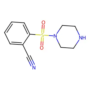 2-(Piperazin-1-ylsulfonyl)benzonitrile structure
