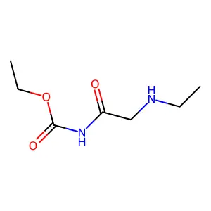 ethyl N-[2-(ethylamino)acetyl]carbamate structure