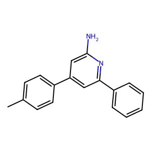4-(4-Methylphenyl)-6-phenylpyridin-2-amine structure