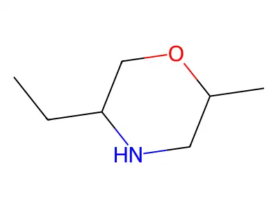 5-Ethyl-2-methylmorpholine structure