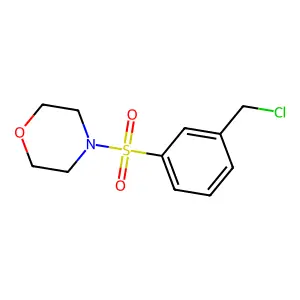 4-(3-(Chloromethyl)benzenesulfonyl)morpholine structure