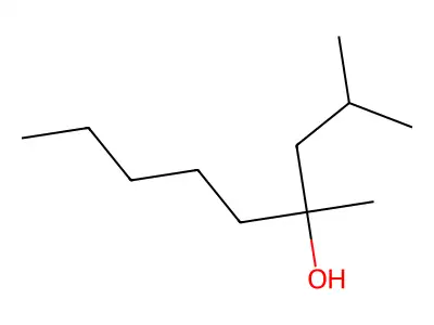 2,4-Dimethyl-4-nonanol structure