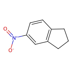 5-Nitroindan structure