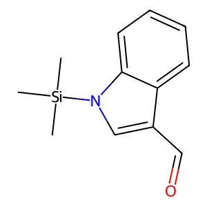 1-(Trimethylsilyl)-1H-indole-3-carbaldehyde structure