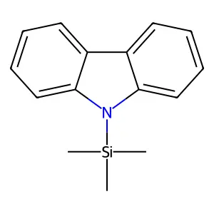 9-(Trimethylsilyl)-9H-carbazole structure
