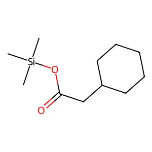 Trimethylsilyl 2-cyclohexylacetate structure
