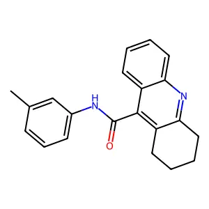 N-(3-Methylphenyl)-1,2,3,4-tetrahydro-9-acridinecarboxamide structure