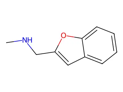 (1-Benzofuran-2-ylmethyl)(methyl)amine structure