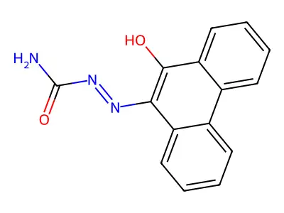 [(10-Oxophenanthren-9-ylidene)amino]urea structure