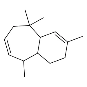 2,4a,5,6,9,9a-Hexahydro-3,5,5,9-tetramethyl-1H-benzocycloheptene structure