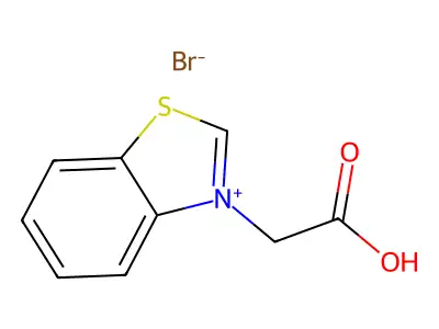 3-(Carboxymethyl)benzothiazolium structure