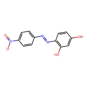 偶氮紫 structure