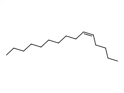 cis-5-Pentadecene structure