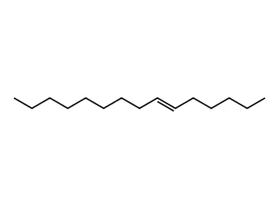 Pentadec-9-ene structure