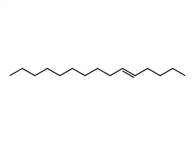 trans-5-Pentadecene structure