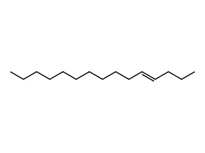 4-Pentadecene structure