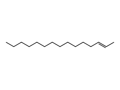 (2E)-2-Pentadecene structure