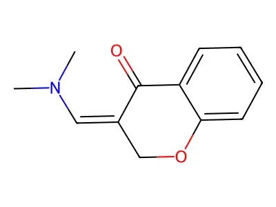 3-(Dimethylaminomethylene)-chroman-4-one structure