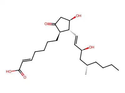 利马前列素 structure