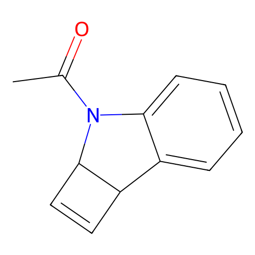 1-(2a,7b-Dihydrocyclobuta[b]indol-3-yl)ethanone structure