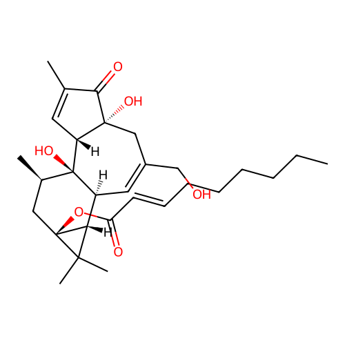 12-Deoxyphorbol-13-nonenoate structure