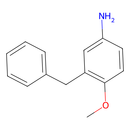 3-Benzyl-4-methoxyaniline structure