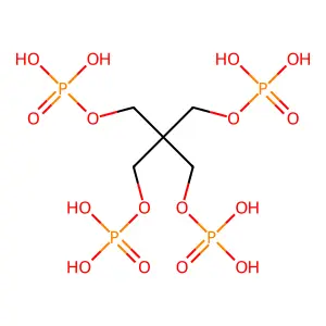 季戊四醇八氢四磷酸酯 structure