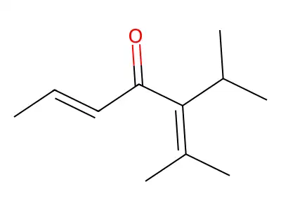 2-Methyl-3-(propan-2-yl)hepta-2,5-dien-4-one structure