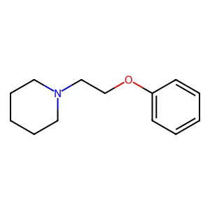 Piperidine, 1-(2-phenoxyethyl)- structure
