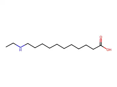 Undecanoic acid, 11-(ethylamino)- structure