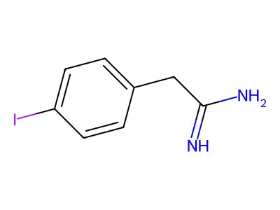 2-(4-Iodo-phenyl)-acetamidine structure