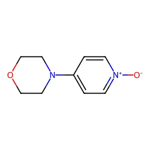 4-(1-Oxidopyridin-4-yl)morpholine structure