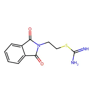 2-(1,3-Dioxoisoindolin-2-YL)ethyl carbamimidothioate structure