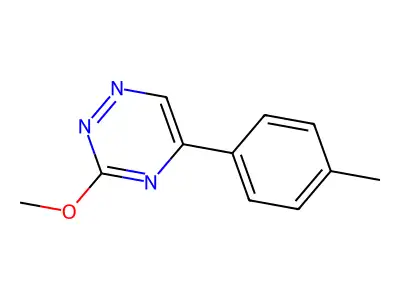 as-Triazine, 3-methoxy-5-(p-tolyl)- structure