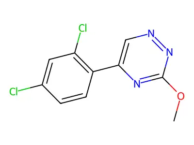 as-Triazine, 5-(2,4-dichlorophenyl)-3-methoxy- structure