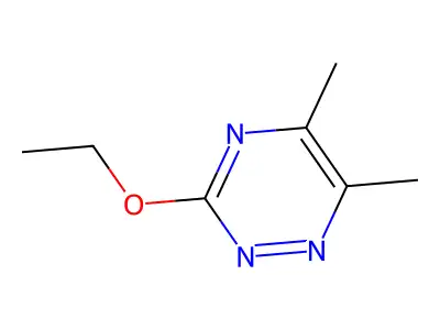 as-Triazine, 5,6-dimethyl-3-ethoxy- structure
