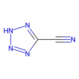5-Cyanotetrazole structure